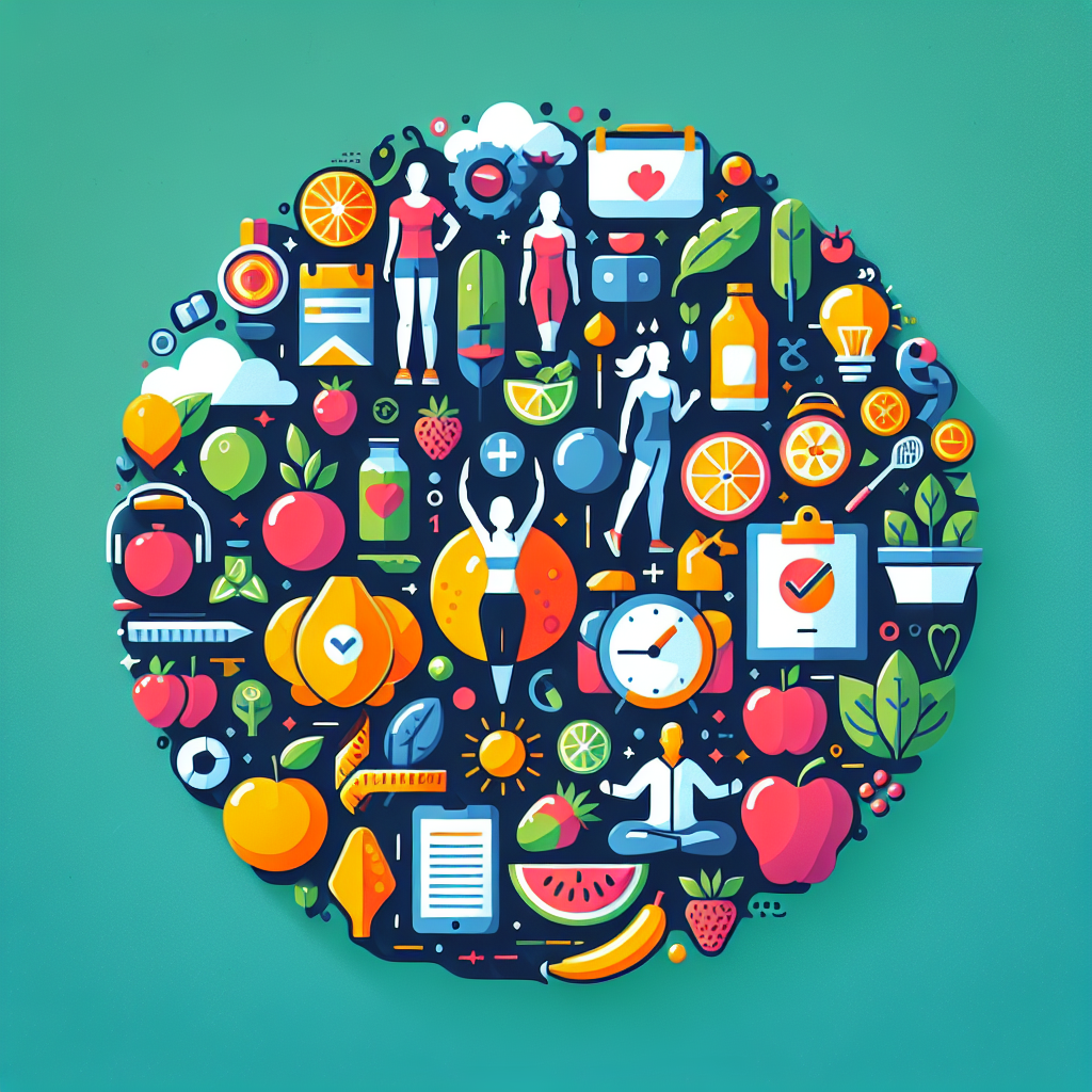 Tips dan Inspirasi Gaya Hidup Sehat melalui Gambar Kreatif